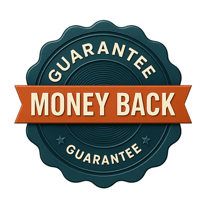 Money Back Guarantee seal